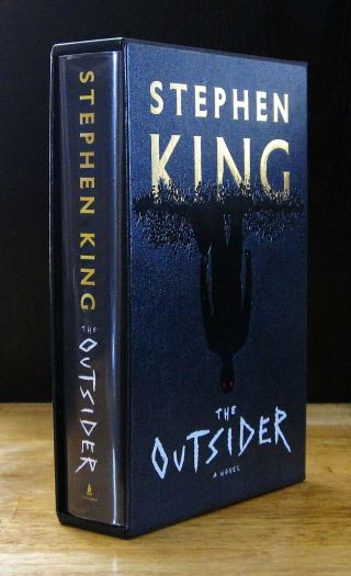 The Outsider (2018) Stephen King Signed,  1st Edition,  12th Printing,  In Slipcase