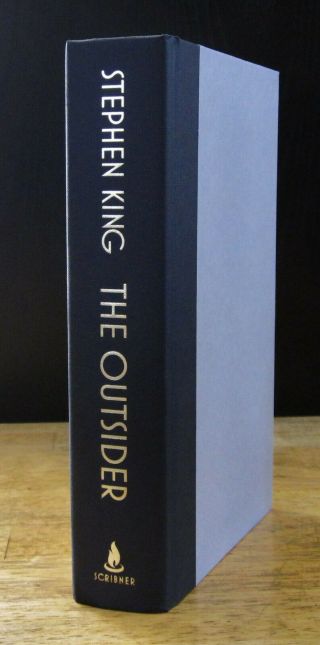 THE OUTSIDER (2018) STEPHEN KING SIGNED,  1ST EDITION,  12TH PRINTING,  IN SLIPCASE 3