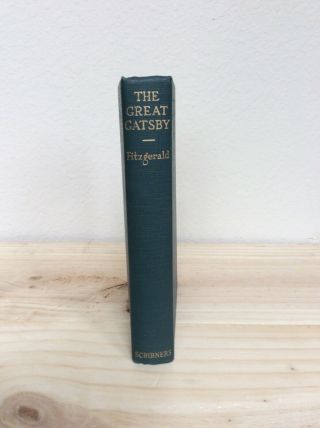 The Great Gatsby - F.  Scott Fitzgerald - 1st edition 1st printing.  1925 3