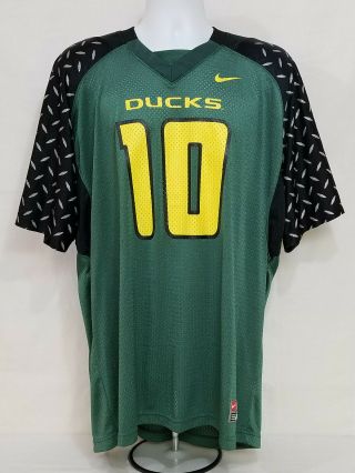 2007 Oregon Ducks Nike Team Football Jersey Dennis Dixon 10 Men 