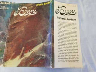 1965: Frank Herbert - Dune [1st/1st,  Jacket,  Chilton,  SciFi] 2
