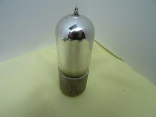 DEFOREST AUDION Ceramic Base Tip Radio Amp Collectible Vacuum Tube Display 3