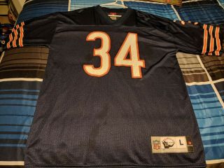 Vintage Nfl Chicago Bears 34 Walter Payton Jersey Size L