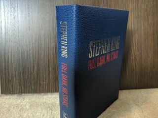 Stephen King - Full Dark No Stars Signed Limited Edition 214