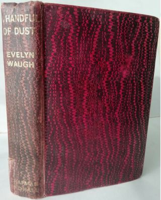 Evelyn Waugh - A Handful of Dust (1934 6th imp) SIGNED to Sitwell family 3
