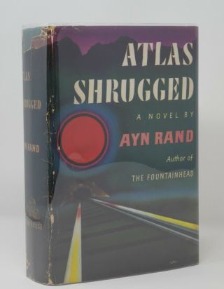 Ayn Rand - Atlas Shrugged - 1st 1st - First Stated / $6.  95 - Author Fountainhead