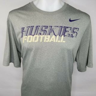 Nike Dri - Fit University of Washington Huskies Football T Shirt Sz XL 2