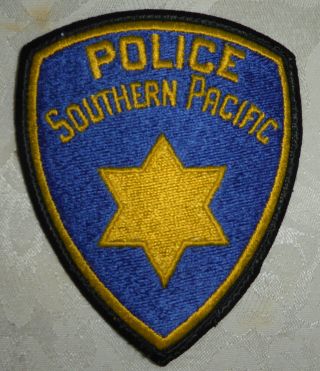 Southern Pacific Railroad Police Patch