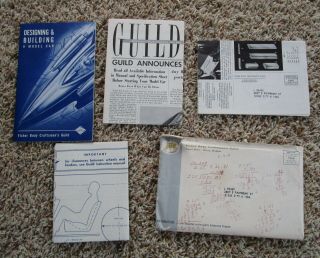1962 Fisher Body Craftsman ' s Guild Designing & Building A Model Car Papers 2