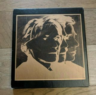 Andy Warhol:portraits Of The 70s First Edition.  Square Quarto In Slipcase Signed