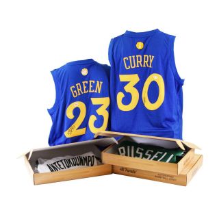2018/19 HIT PARADE AUTOGRAPHED BASKETBALL JERSEY BOX - SERIES 13 - CURRY 2
