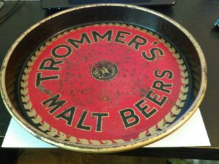 Vintage Beer Tray Trommer 