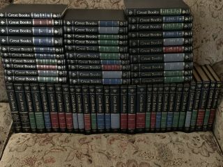 Encyclopedia Britannica Great Books Of The Western World Vol.  1 - 60 Complete Set