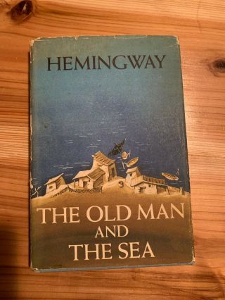Book Signed By Ernest Hemingway The Old Man And The See 1952 First Us Edition