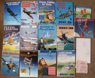 Imperial War Museum Duxford Airshow Souvenirs Guides Programs Etc Signed