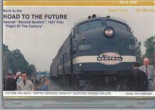 Back To The Road To The Future Dvd Trains Railroading