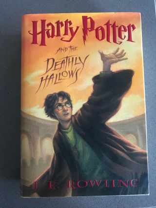 JK Rowling Signed 1st Edition Harry Potter and the Deathly Hallows 3