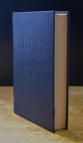 ALCOHOLICS ANONYMOUS (1950) 1ST EDITION,  13TH PRINTING,  WRAPPER 3