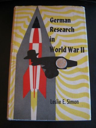 German Research In World War Ii - Leslie E.  Simon - Tintin The Calculus Affair
