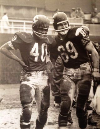 Mike Ditka & Gale Sayers 8x10 Photo Chicago Bears Picture Nfl Football