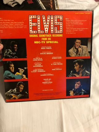 Vintage 1968 Elvis Presley Soundtrack Recording from his NBC - TV Special 2