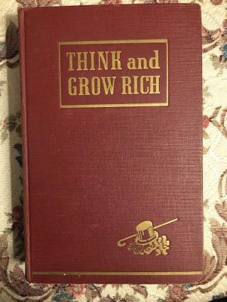 Think And Grow Rich By Napoleon Hill 1937 First Edition - Third Printing
