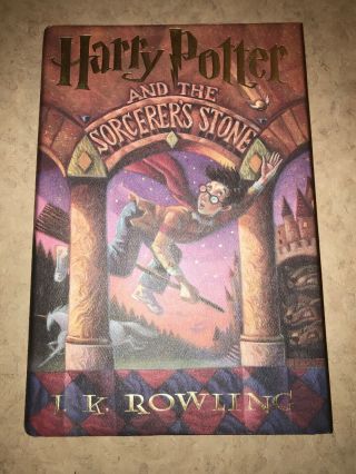Jk Rowling Signed Harry Potter And The Sorcery’s Stone,  1st Us Edition