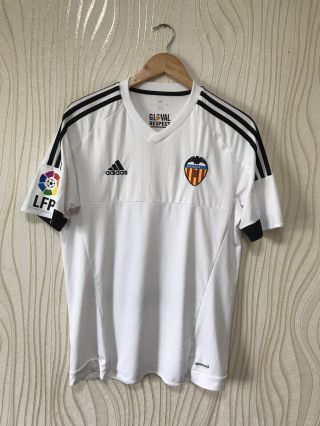 Valencia 2015 2016 Home Football Shirt Soccer Jersey Adidas Ad2290