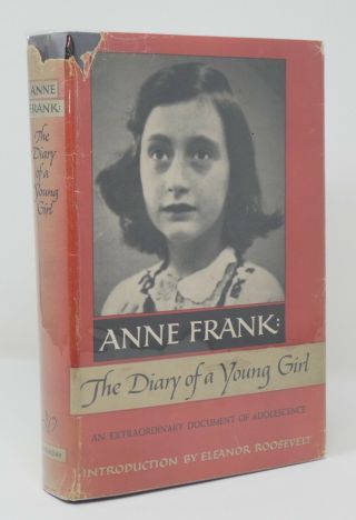 Anne Frank - Diary Of A Young Girl - 1st 1st - Holocaust / Jewish / Wwii - Nr