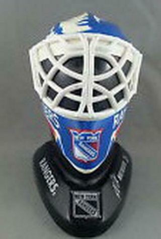Mike Richter York Rangers Mcdonalds Mini Goalie Mask