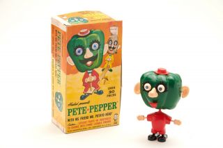 Vintage 1966 Hasbro Pete The Pepper & Mr.  Potato Head Toy