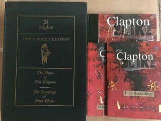Eric Clapton 24 Nights Deluxe Genesis Publications Signed Book Peter Blake