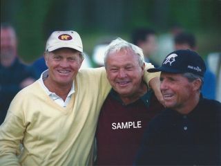 4x6 Unsigned Photo Print Of Gary Player,  Jack Nicklaus & Arnold Palmer 2