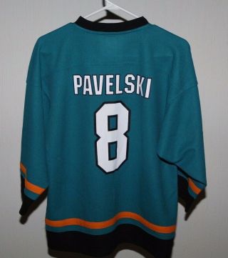 SAN JOSE SHARKS JOE PAVELSKI Jersey - NHL Youth XL Turquoise 2
