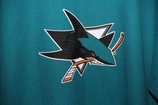 SAN JOSE SHARKS JOE PAVELSKI Jersey - NHL Youth XL Turquoise 3