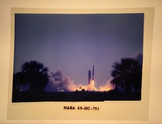 Kennedy Space Center Apollo 11 1969 Nasa Press Release Photo Vintage 69 - Hc - 786
