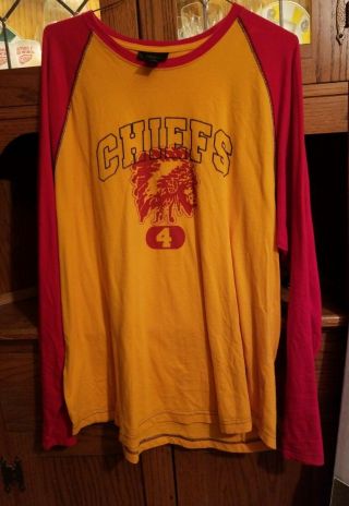 Express Vintage Kansas City Chiefs T - Shirt Jersey Size Adult Large