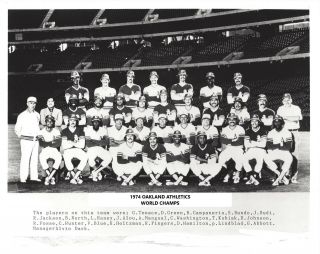 1974 Oakland Athletics A 