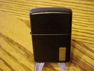Vintage Black Zippo Cigarette Lighter - Made In U.  S.  A.