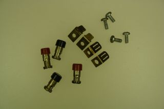 Pair Jbl Decade 26 Terminals With Screws Male/female Receptacles L26 Labels