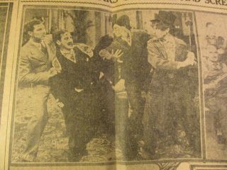 MARX BROTHERS VINTAGE PHOTO AND AD FOR THE COCOANUTS 6/7/1929 HOUSTON CHRONICLE 2