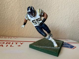 Mcfarlane Toys Nfl San Diego Chargers Junior Seau 55 Exclusive Action Figure 6”