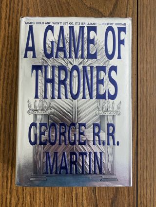 Signed First Edition 1st Printing A Game Of Thrones George R.  R.  Martin Hbo