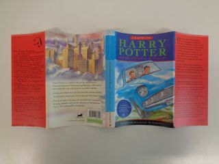 1998 J. K. Rowling HARRY POTTER & THE CHAMBER OF SECRETS 1st Edition ...