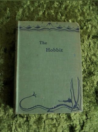 THE HOBBIT.  J.  R.  R TOLKIEN TRUE 1ST Edition 1ST PRINT 1937.  LORD OF THE RINGS 2
