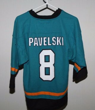 San Jose Sharks Joe Pavelski Jersey NHL Youth L Turquoise 2