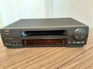 Vintage Jvc Hr - A56u Vcr 4 - Head Vhs Player Recorder 99 Channel Hi - Fi