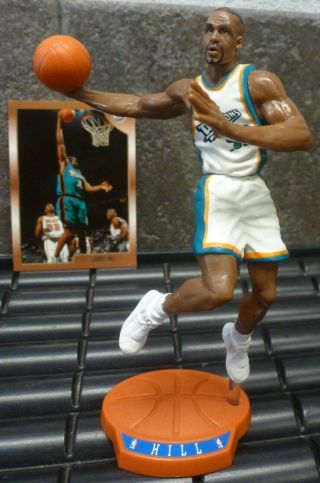 1998 Mattel Nba Superstars Figure Grant Hill Detroit Pistons