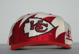 Vintage 1990s Nfl Proline Logo Athletic Kansas City Chiefs Snapback Hat Cap