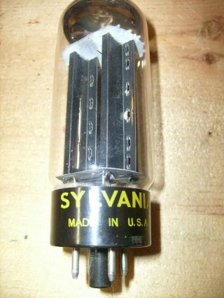 5u4gb Sylvania Radio Guitar Amplifier Rectifier Vacuum Tube 100,  Strong